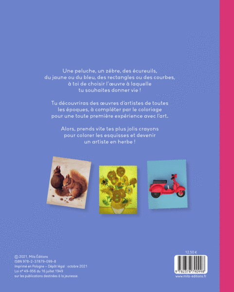 L'art à colorier pour les tout-petits : La Compilation