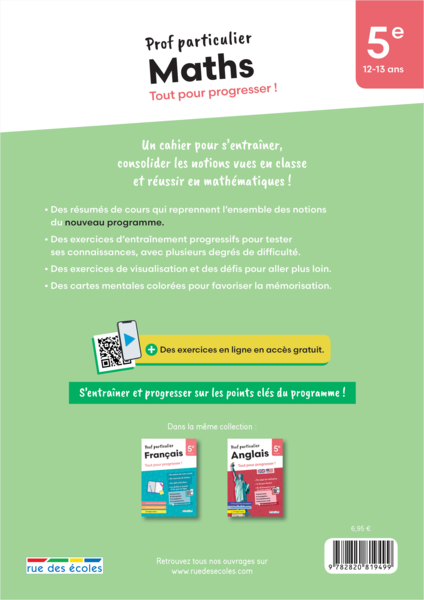 Prof particulier - Maths 5e