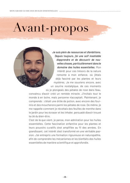Mon grand guide des huiles essentielles