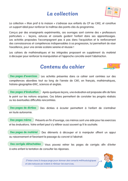 Mon prof à la maison - L'intégrale CM1 - Multimatières