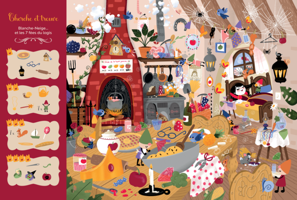 Cherche et trouve - Mes contes revisités : Princes et Princesses