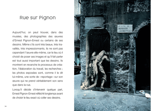 Ernest Pignon-Ernest - Comme des pas sur le sable