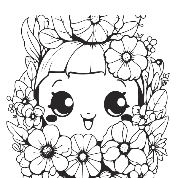 Instant coloriage - Mangas