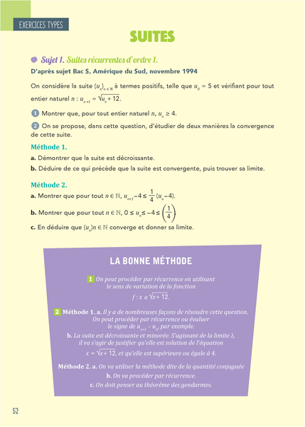 Bac assuré - Spécialité Maths - Terminale