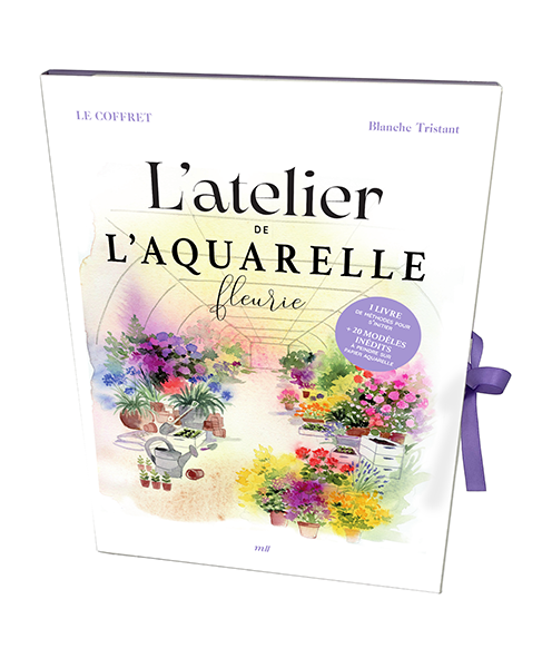 Pochette - L'atelier de l'aquarelle fleurie