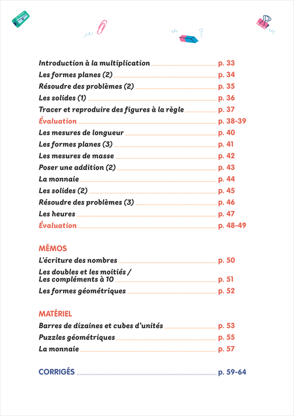 Mon prof à la maison - Maths CP