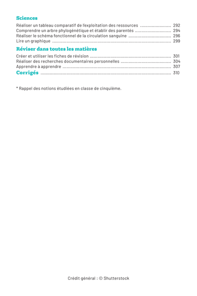 Savoirs fondamentaux 4e - Le tout-en-un pour réussir son année !