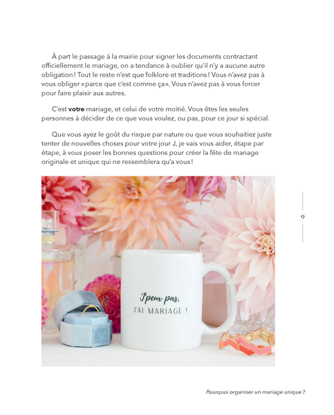 Le guide pour organiser un mariage unique