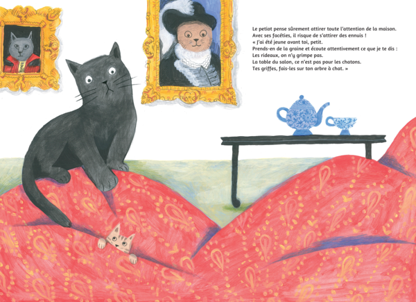 Grand chat, petit chat