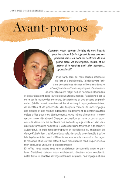 Mon grand guide de l'encens