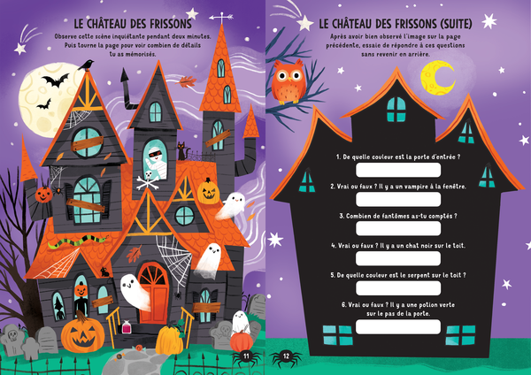 Mon super livre de jeux - Halloween