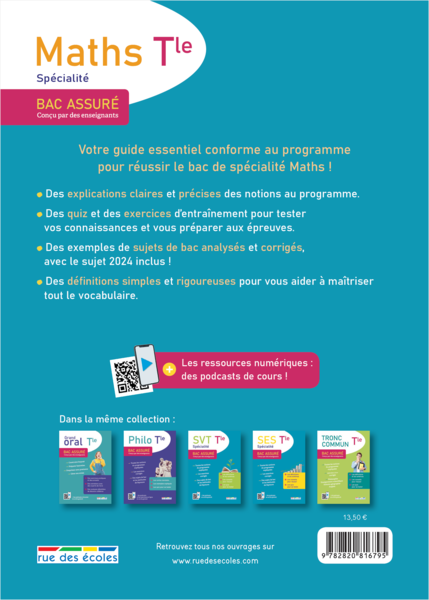 Bac assuré - Spécialité Maths - Terminale