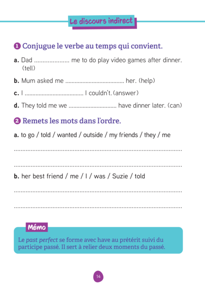 Les fiches d'entraînement effaçables - Anglais - 3e Brevet 