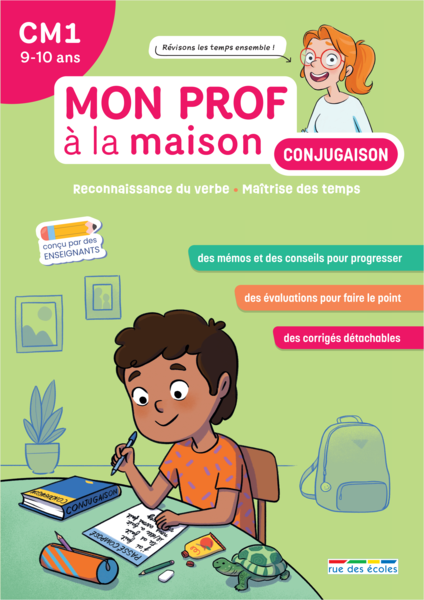 Mon prof à la maison - Conjugaison CM1