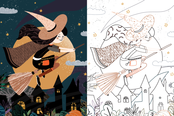 Mes coloriages au fil des saisons
