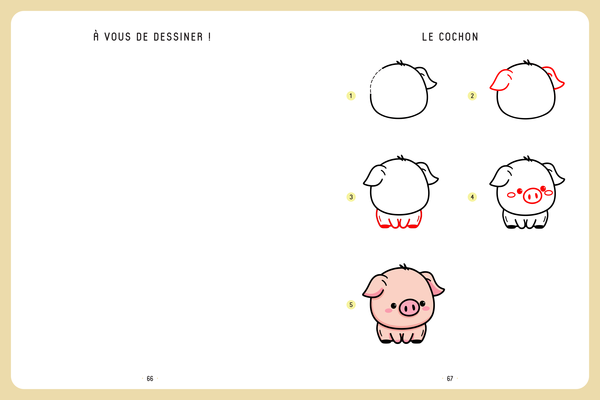 Dessiner kawaï - Animaux