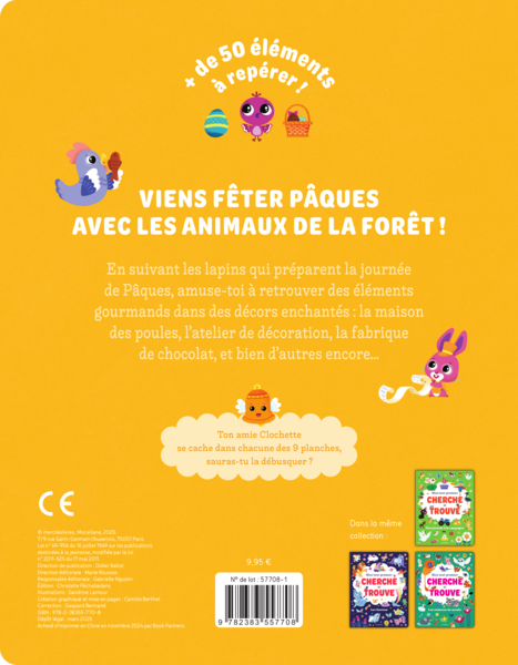 Mon tout premier cherche et trouve - La Chasse aux oeufs