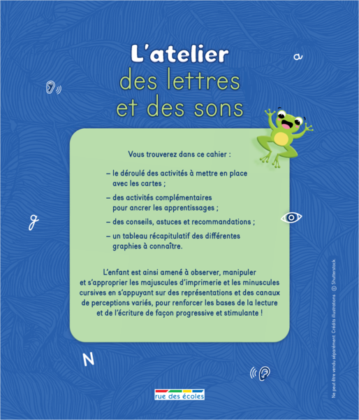L'Atelier des lettres et des sons - MS-GS  (coffret)