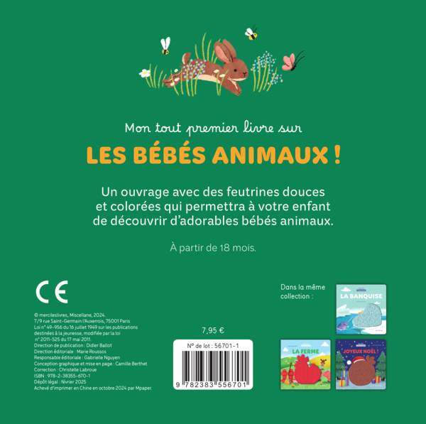 Les bébés animaux - Mes petits coucous