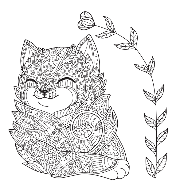 Chats malicieux - Coloriages pour me détendre