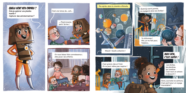 Estelle et Noé : À la découverte de l'Univers !