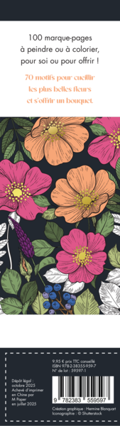 Marque-pages - Fleurs sauvages - Édition premium