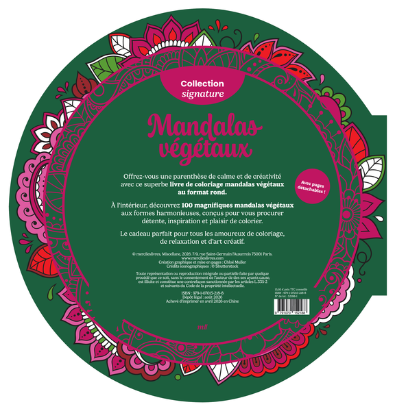 Mandalas Végétaux - Collection signature