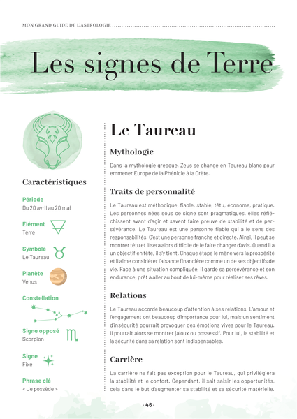 Mon grand guide de l'astrologie