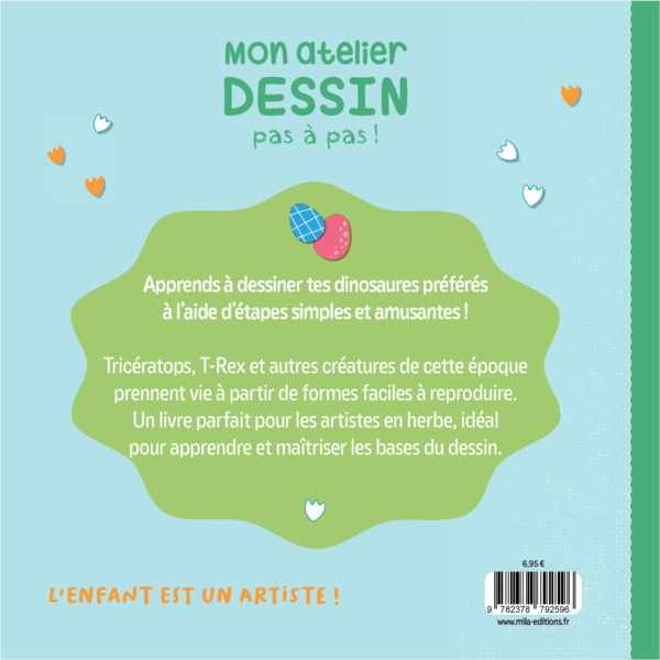 Mon atelier dessin - Joyeux dinosaures