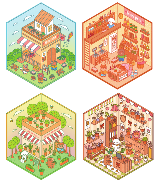 Stickers story - Jolies boutiques