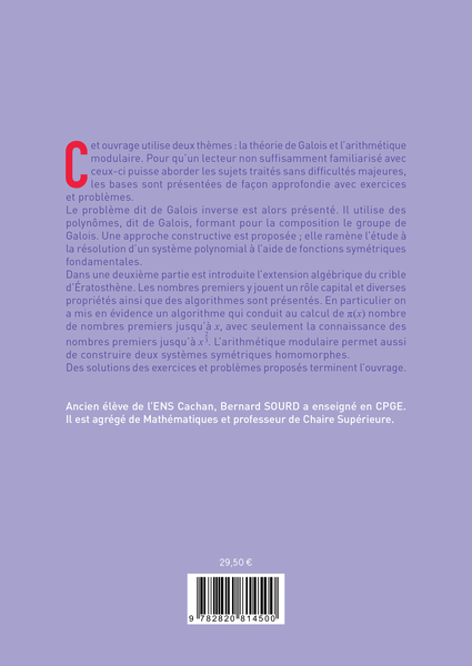 Galois inverse avec polynômes