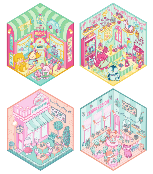 Stickers story - Kawaï Bazar
