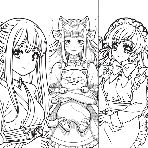 Instant coloriage - Mangas