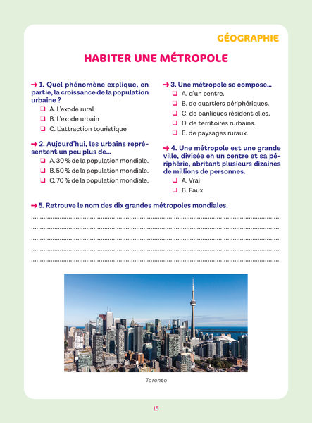 Réussite collège Histoire-Géographie 6e