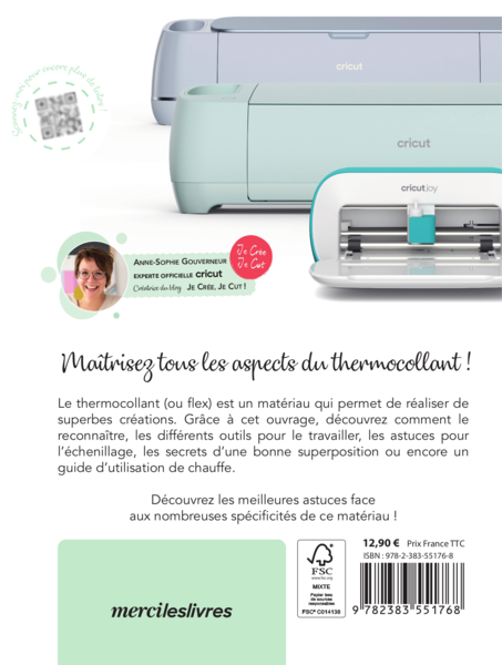 Mes matériaux cricut - 100 % thermocollant