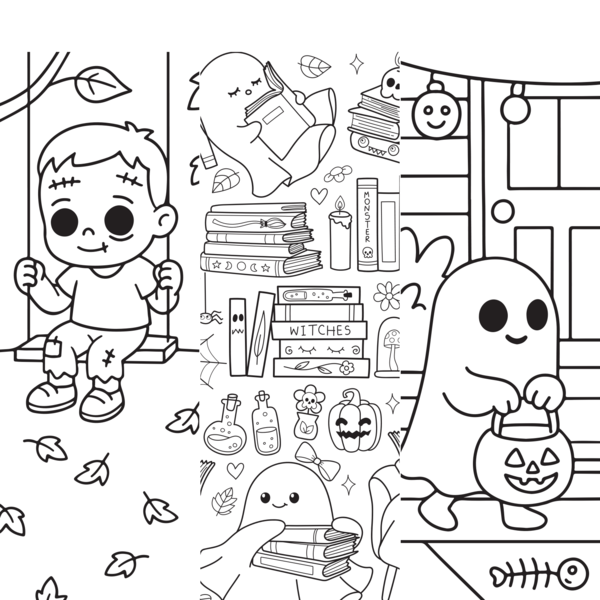 Instant coloriage - Cosy booh !
