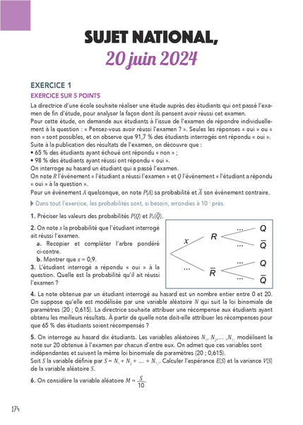 Bac assuré - Spécialité Maths - Terminale