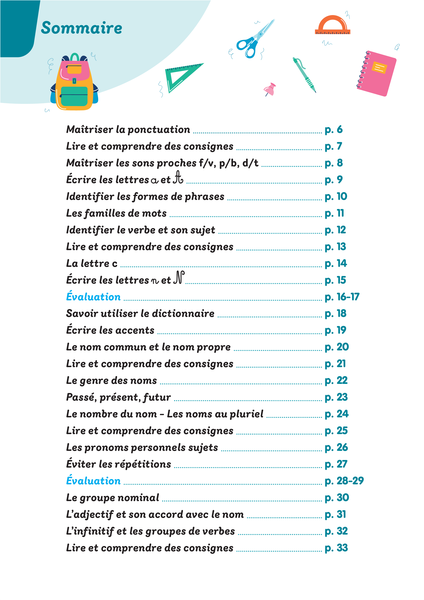 Mon prof à la maison - Français CE1