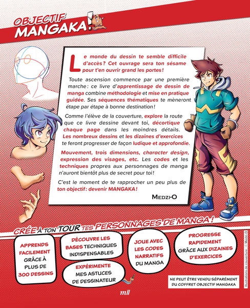 Kit de l'apprenti mangaka - La première étape vers ton manga ! (coffret)