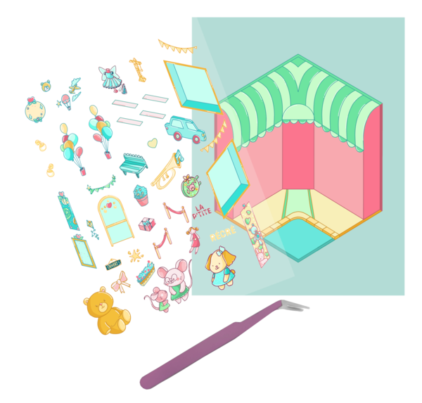 Stickers story - Kawaï Bazar