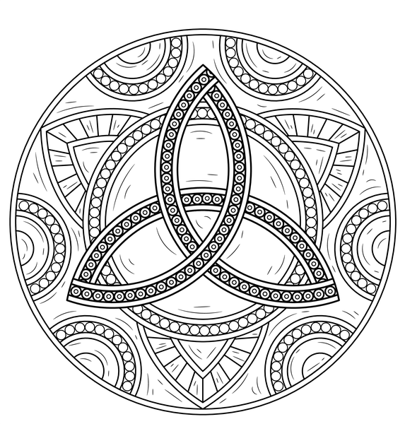 Géométrie sacrée - Coloriages pour me détendre