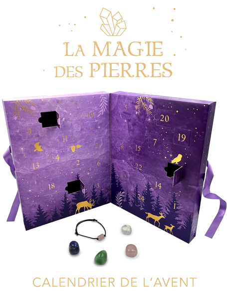 Calendrier de l'avent - La Magie des pierres (coffret)