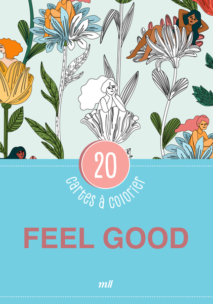 Feel good - 20 cartes à colorier