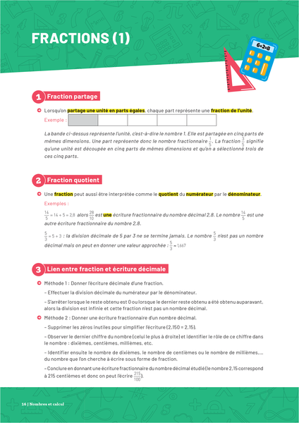 Savoirs fondamentaux 6e - Toutes les matières
