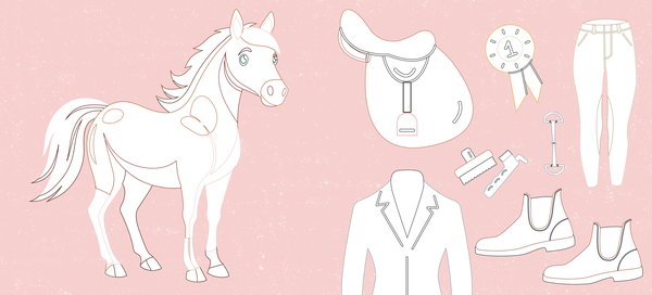 Mon gros cahier de poneys à colorier