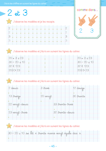 Mon cahier d'écriture CE1