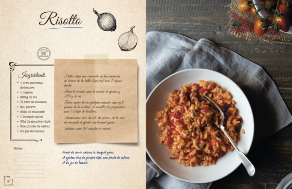Les recettes retrouvées de Mamine