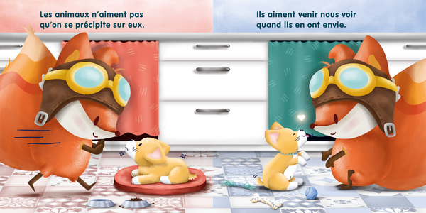 Mini Edgar aime les animaux