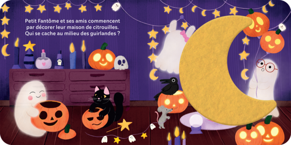 Petit Fantôme fête Halloween - Mes petits coucous