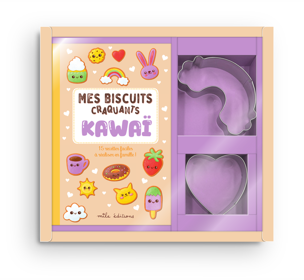 Coffret - Mes biscuits craquants Kawaï